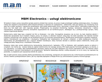 Przedsiębiorstwo Handlowo-Usługowe M B M  ELCTRONICS S J_