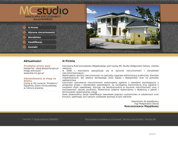 MCSTUDIO Kancelaria Rzeczoznawcy Majątkowego_