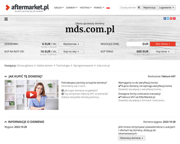 MDS Poland Sp  z o o_