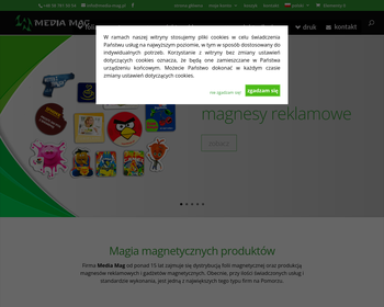 Media Mag folia magnetyczna oraz magnesy reklamowe_
