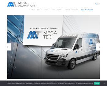 Mega Aluminium Sp  z o o  Producent okien_ drzwi i fasad aluminiowych