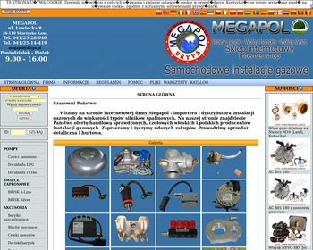 MEGAPOL Janusz Drypa - Samochodowe instalacje gazowe_