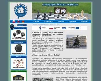 Mera-Poltik Sp  z o o  Zakłady Mechanizmów Precyzyjnych_
