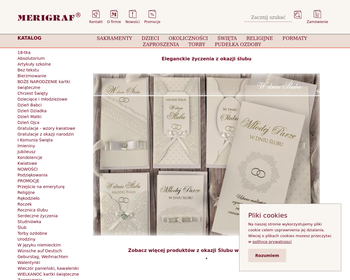 Merigraf sp j  Producent wyrobów papierniczych i laurek_