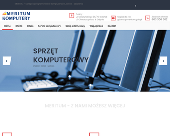 Meritum - Sklepy komputerowe_