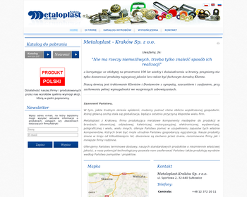 Wytwórnia Galanterii Metalowej METALOPLAST-KRAKÓW EURO-IDEA_