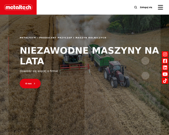 Zakład Mechaniczny METALTECH Sp  z o o_