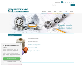 Metex JC Cascarino - Wiesława Cascarino - produkcja maszyn i urządzeń  Sznurki_ sprężarki