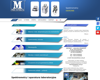 METIMEX  wyposażenie laboratoryjne_ materiały referencyjne