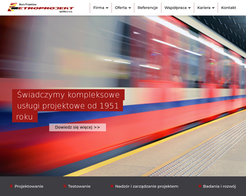 Biuro Projektów METROPROJEKT Sp  z o o_