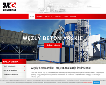Automatyka przemyslowa betoniarni_ cegielni WAM