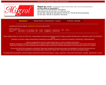 MIGROL Sp  z o o_