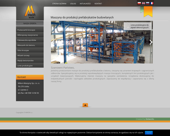 Mikon s c  Producent maszyn budowlanych_