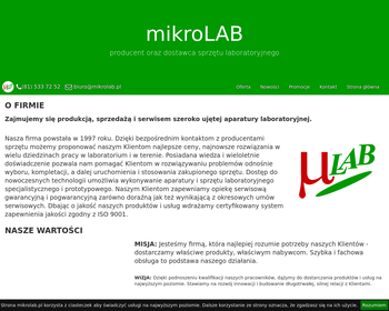 mikroLAB Sprzęt Laboratoryjny_