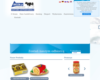 Hurtowe Centrum Nabiału MILKO_
