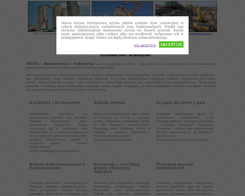 Budownictwo i Wyburzenie MINEX Sp  z o o_