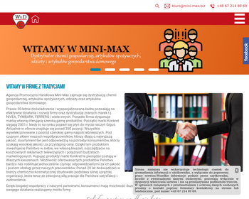 Agencja Promocyjno-Handlowa MINI-MAX S j  W M D J  Ekiert_