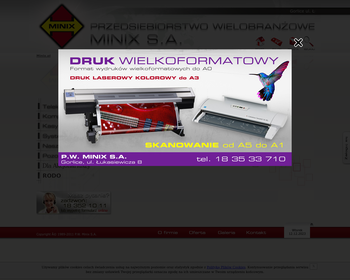 MINIX S A  Przedsiebiorstwo Wielobranzowe_