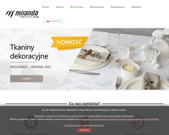 Zakłady Przemysłu Jedwabniczego MIRANDA SA_