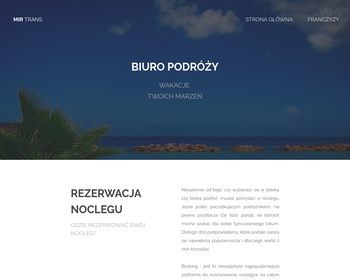 Międzynarodowa Spedycja MIRTRANS Sp  z o o_