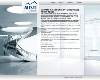 MISTI S C  - Hurtownia akcesorii do stolarki aluminiowej i p  pożarowej_