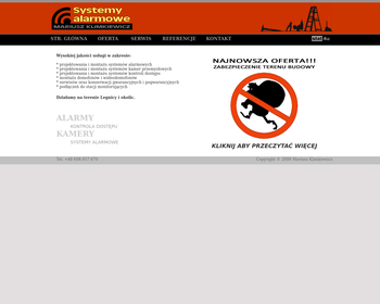 Systemy alarmowe  Mariusz Klimkiewicz_