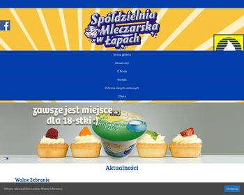 Spółdzielnia Mleczarska w Łapach_