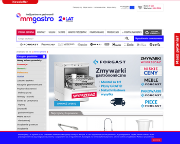 Zmywarki gastronomiczne_ wyposażenie gastronomoczne