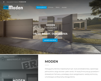 Moden s c  PPHU  Centrum bram i ogrodzeń_