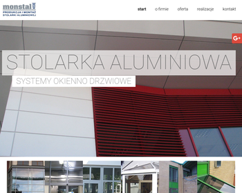 Monstal-Wrona  Produkcja i montaż stolarki aluminiowej_