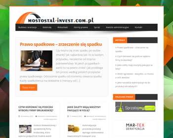 MOSTOSTAL INVEST Sp  z o o_