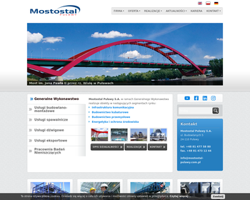 Mostostal Puławy S A_