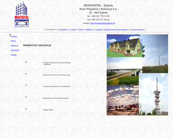 MOSTOSTAL ZABRZE Biuro Projektów i Realizacji SA_