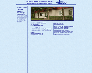 Zielonogórskie Przedsiębiorstwo Budowy Mostów MOSTY_