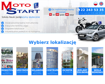 Moto Start - Szkoła Jazdy Mokotów Warszawa_