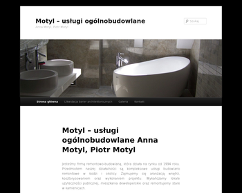 Motyl  Usługi ogółlnobudowlane  Anna Motyl_ Piotr Motyl