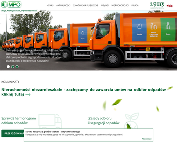 Miejskie Przedsiębiorstwo Oczyszczania w m  st  Warszawie Sp  z o o  - Dzielnicowy Zakład Oczyszczan_