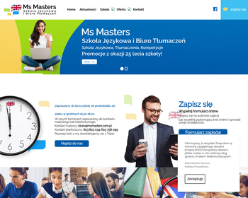 MS-Masters Szkoła Języków Obcych Maria Siemionek_