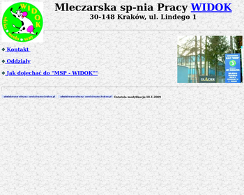 Mleczarska Spółdzielnia Pracy WIDOK_