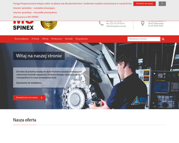 MS SPINEX Maciej Spinkiewicz_