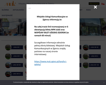 Miejskie Usługi Komunikacyjne w Zgierzu_