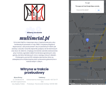 Przedsiębiorstwo Produkcyjno-Handlowo-Usługowe MULTIMETAL S c_
