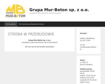 Mur-Beton  Przedsiębiorstwo Remontowo-Budowlane_