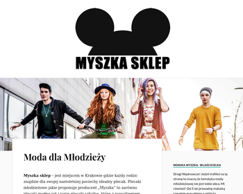 Myszka Artykuły dla dzieci i niemowląt_