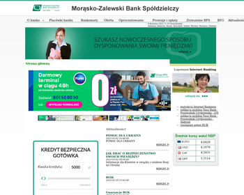 Morąsko - Zalewski Bank Spółdzielczy_
