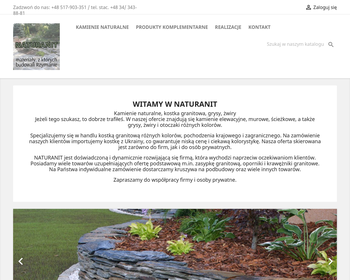 Naturanit  Kostka granitowa i kamień ogrodowy_ łupek
