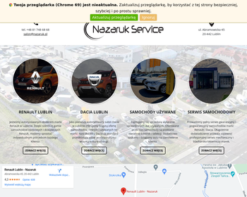 Przedsiębiorstwo Usługowo-Handlowe NAZARUK SERVICE_