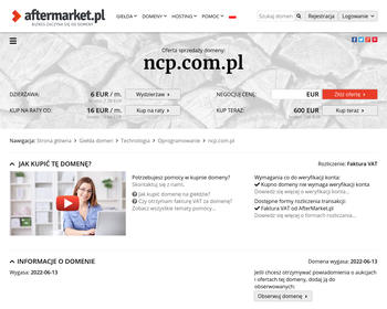 Natural Chemical Products Sp  z o o_