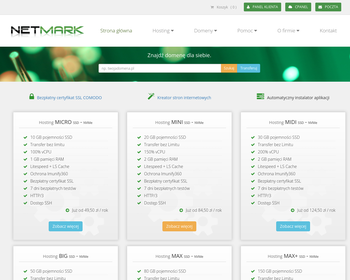 Netmark - hosting_ strona www