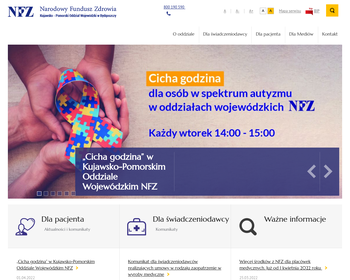 Narodowy Fundusz Zdrowia - Kujawsko-Pomorski Oddział Wojewódzki - Delegatura w Toruniu_
